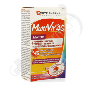 Forté Pharma MultiVit' 4G Senior - 30 comprimés