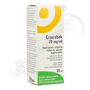 Cromabak 20 mg/ml - Collyre 10 ml