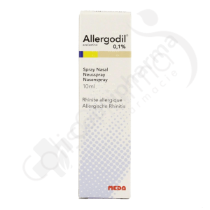 Allergodil 0,1% - Spray nasal 10 ml