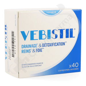 Vebistil Drainage & Détoxification - 40 comprimés
