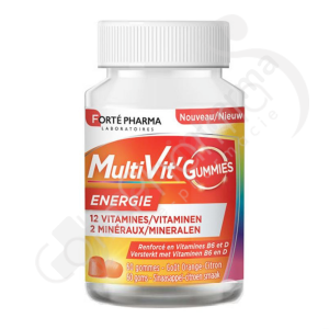 Forté Pharma MultiVit' Gummies Energie - 60 gommes
