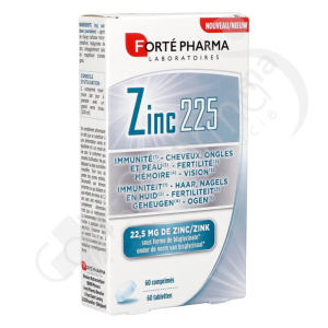 Zinc 225 - 60 comprimés