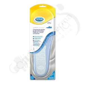 Scholl Pharma Platte & Casual Schoenen Inlegzolen - Maat 2 - Schoenmaat 41,5 - 46,5