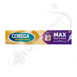 Corega Power Max Hold+Block - Tube 70 g