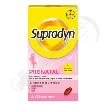 Supradyn Prenatal - 60 capsules