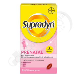 Supradyn Prenatal - 60 capsules