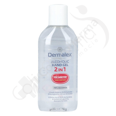 Dermalex Alcoderm Gel Désinfectant Hydroalcoolique - 100 ml