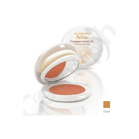 Avène Compact Getint SPF 50+ Goud - 10 g
