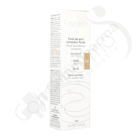 AvèneVloeibare Foundation Zand - 30 ml