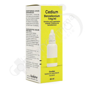 Cedium Benzalkonium 1 mg/ml - Gouttes 30 ml
