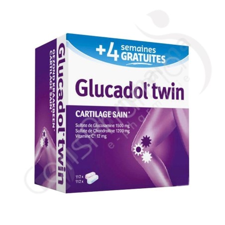 Glucadol Twin - 2x112 comprimés