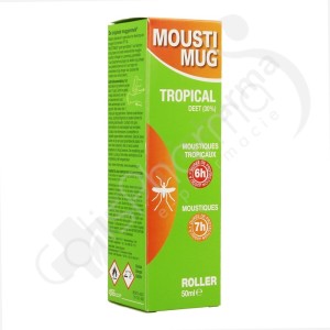 Moustimug Tropical Roller 30% DEET - 50 ml