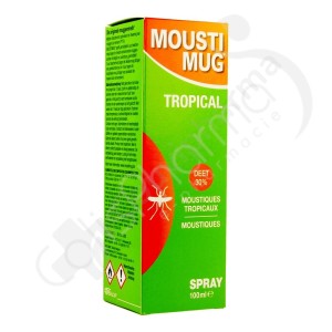 Moustimug Tropical Spray 30% DEET - 100 ml
