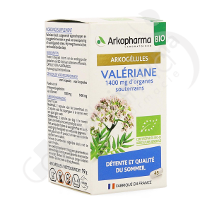Arkogélules Valériane Bio - 45 gélules