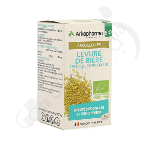 Arkogélules Levure de Bière Bio - 45 gélules
