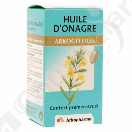 Arkogélules Huile d'Onagre - 60 gélules