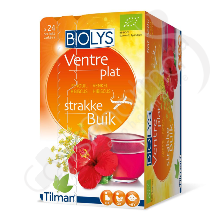 Biolys Fenouil Hibiscus - 24 sachets