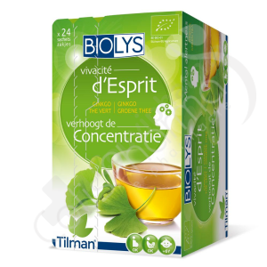 Biolys Ginkgo Thé Vert - 24 sachets