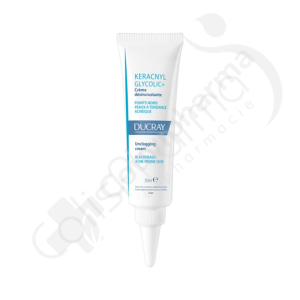 Ducray Keracnyl Glycolic+ Creme Desincrustant - 30 ml