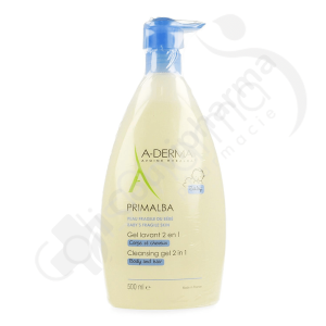 A-Derma Primalba Gel lavant bébé 2 en 1 - 500 ml