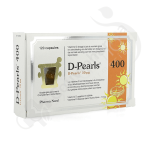 D-Pearls 400 - 120 capsules