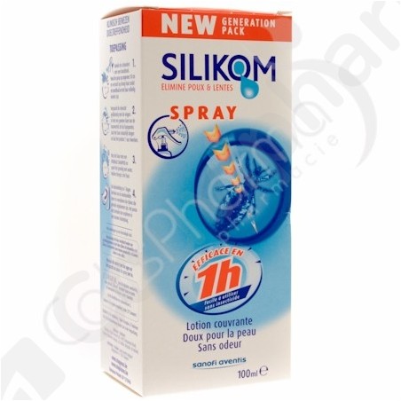 Silikom Spray Lotion Couvrante - 100 ml