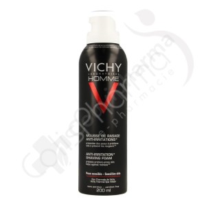 Vichy Homme Mousse à Raser Anti-Irritations - 200 ml