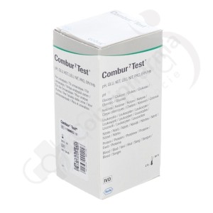 Combur 7 - 100 Bandelettes pour analyse d'urine