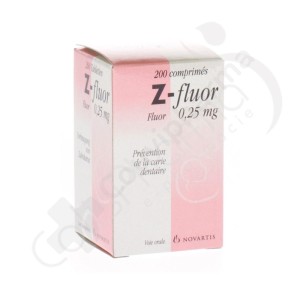 Z-Fluor 0,25 mg - 200 tabletten