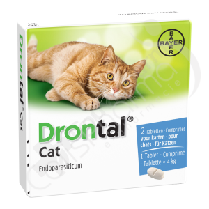 Drontal Cat - 2 comprimés