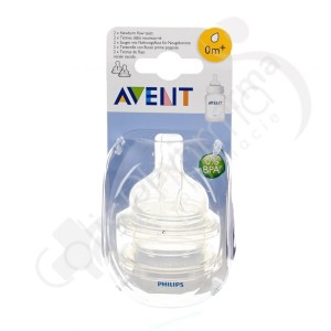 Avent Tétine Nourisson - 2 tétines