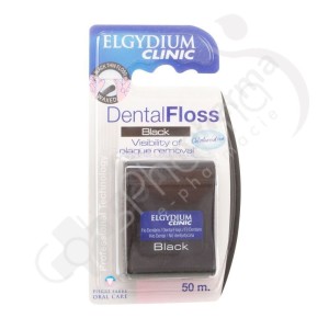 Elgydium Clinic DentalFloss Black - 50 m