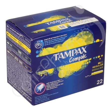 Tampax Compak Regular - 22 tampons