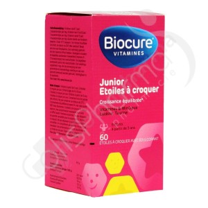 Biocure Junior Long Action - 60 étoiles à croquer