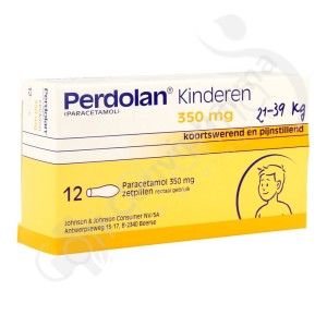 Perdolan Enfants 350 mg - 12 suppositoires