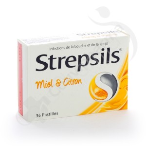 Strepsils Miel & Citron - 36 pastilles