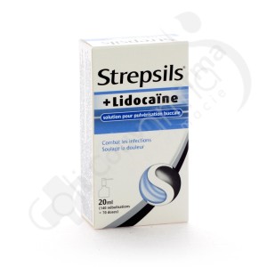 Strepsils + Lidocaïne - Spray 20 ml