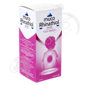 Muco Rhinathiol 2% Toux Grasse - Sirop enfants 200 ml
