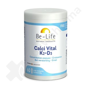 Be-Life Calci Vital K2 D3 - 60 gélules