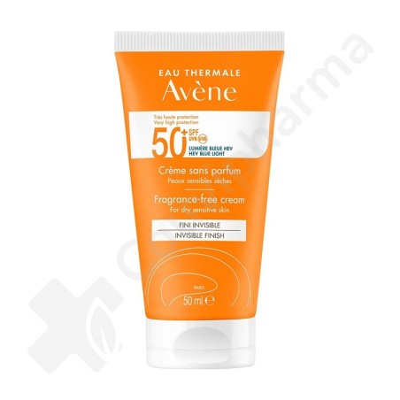 Avène Crème Très Haute Protection SPF 50+ Sans Parfum - 50 ml