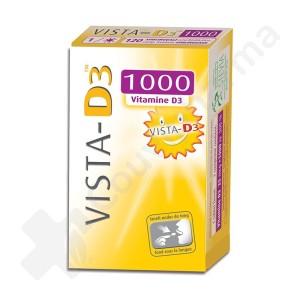 VISTA-D3 1000 - 120 comprimés fondants