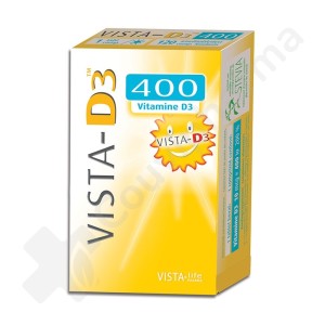 VISTA-D3 400 - 120 comprimés fondants