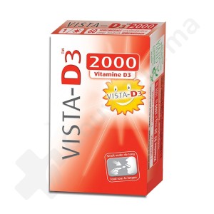 VISTA-D3 2000 - 60 comprimés fondants