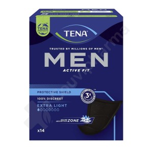 Tena Men Extra Light - 14 protections anatomiques