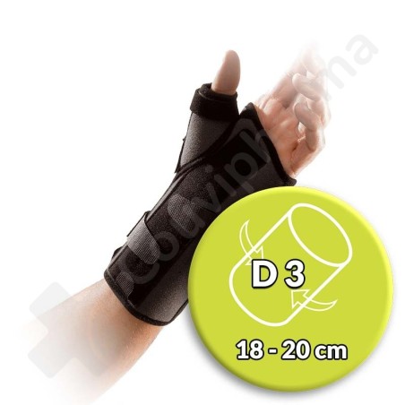 Thuasne Attelle Poignet et Pouce Ligaflex Manu - Droite - Taille 3
