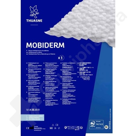 Thuasne Mobiderm Plaque Mobilisatrice pour oedèmes - 20 cm x 1 m - Plots de 15 x 15 mm