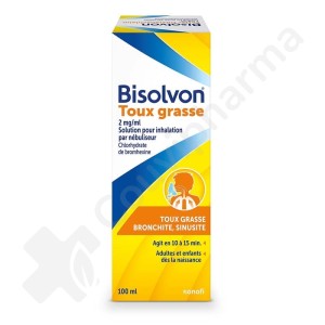 Bisolvon Toux Grasse 0,2% - Solution pour inhalation 100 ml
