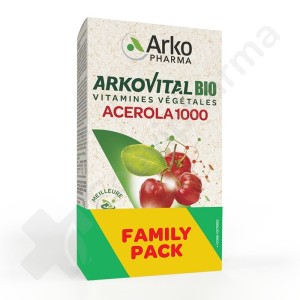 Arkovital Acerola 1000 Bio - 2 x 30 comprimés