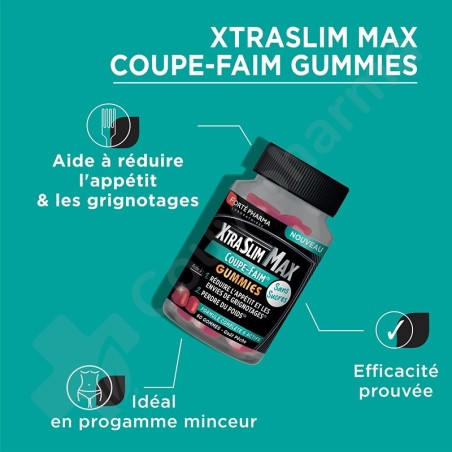 XtraSlim Max Coupe-Faim - 60 gommes