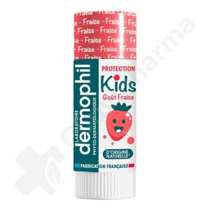Dermophil Protection Kids Fraise - Stick lèvres 4g